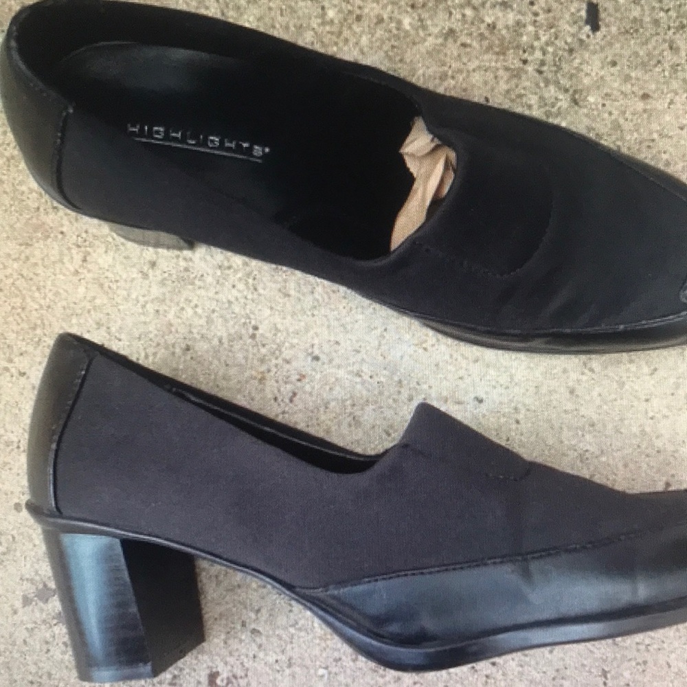 Black shoes